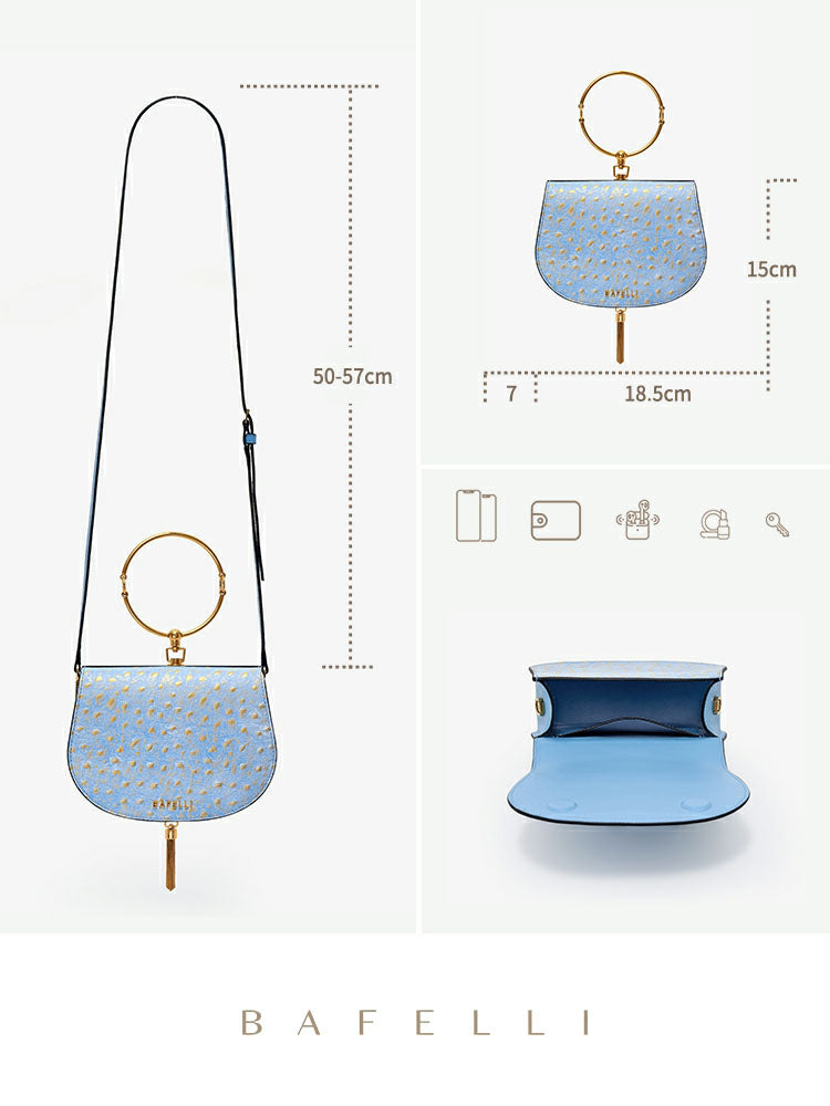 Luxury Bag BAFELLI | Borsetta con maniglia in oro 18 carati