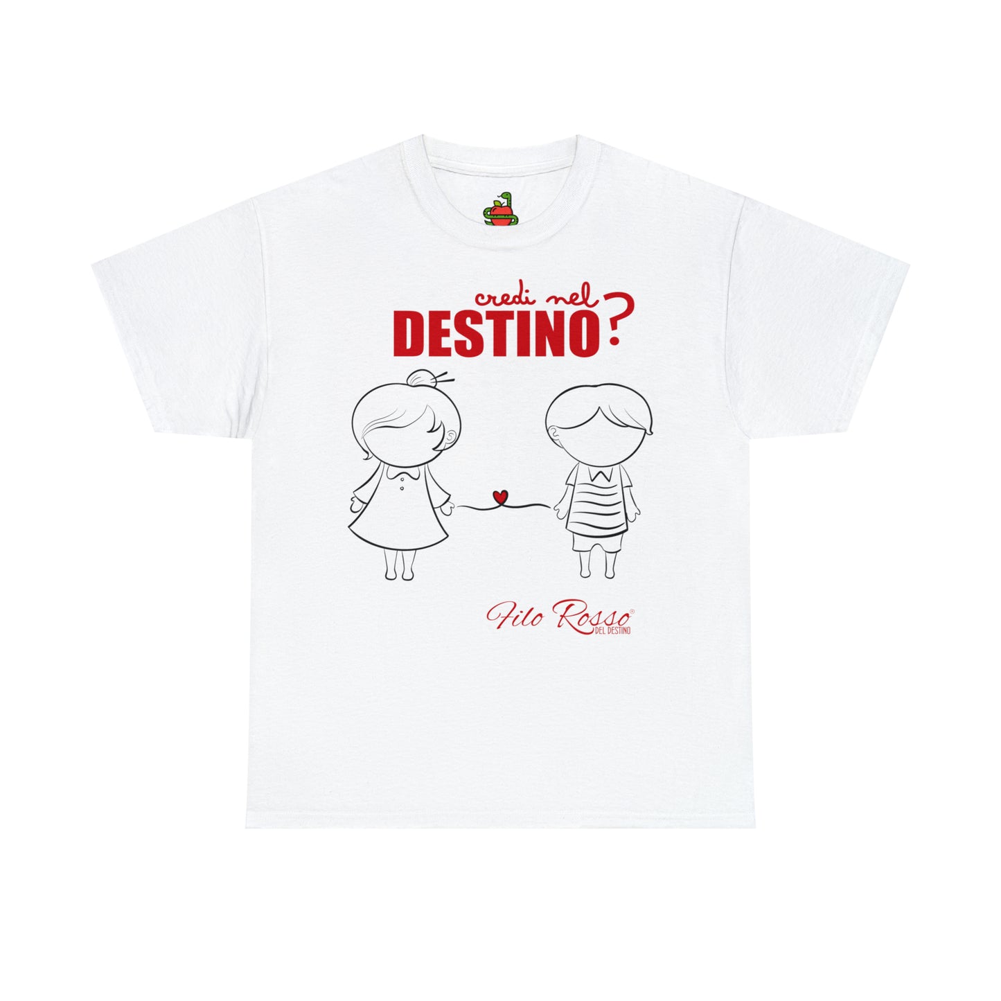 T-Shirt • FILO ROSSO DEL DESTINO