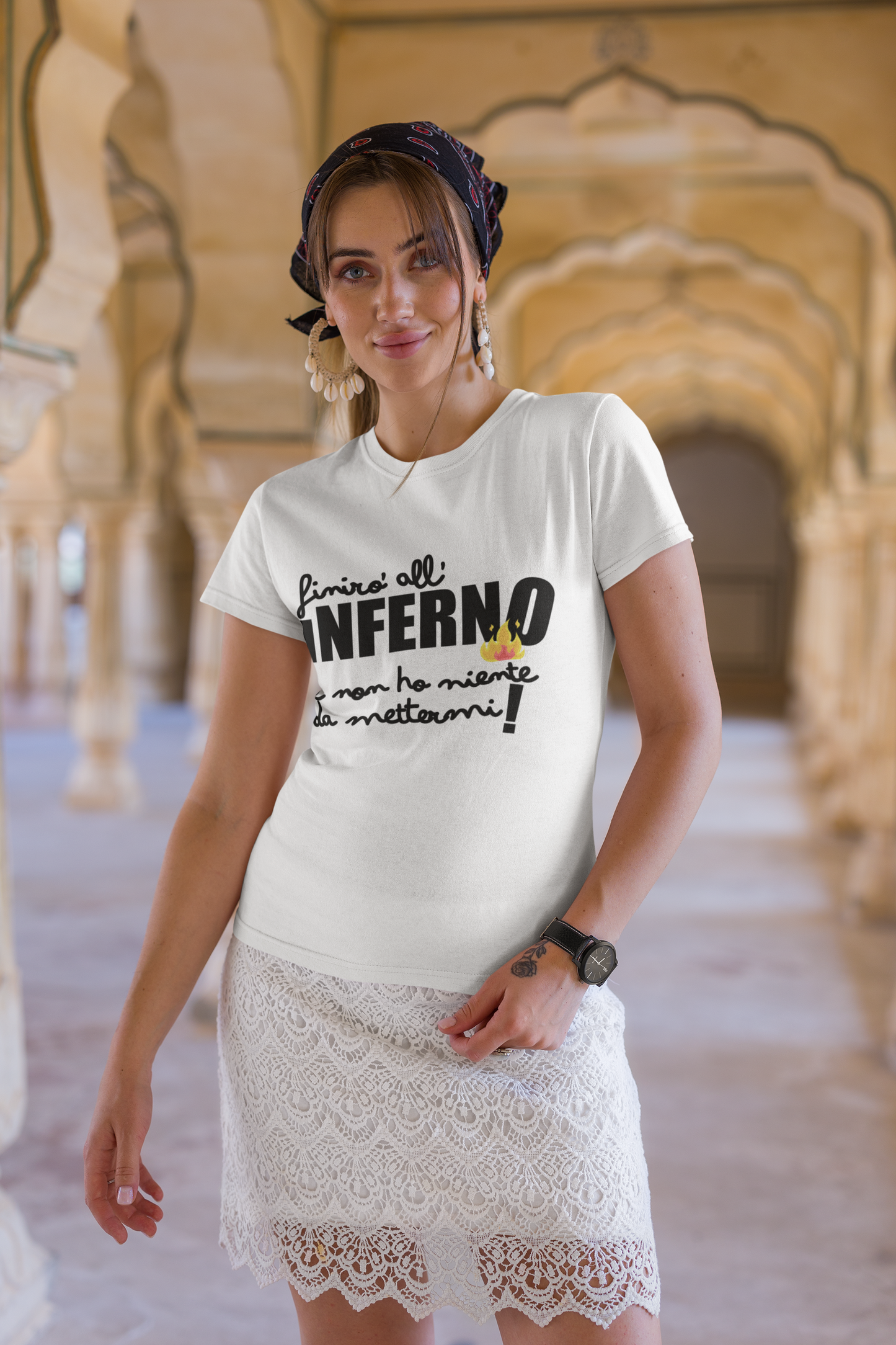 T-Shirt • Finirò all'INFERNO