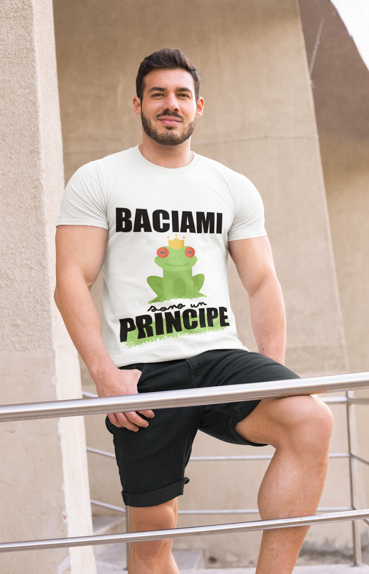 T-Shirt • BACIAMI sono un PRINCIPE