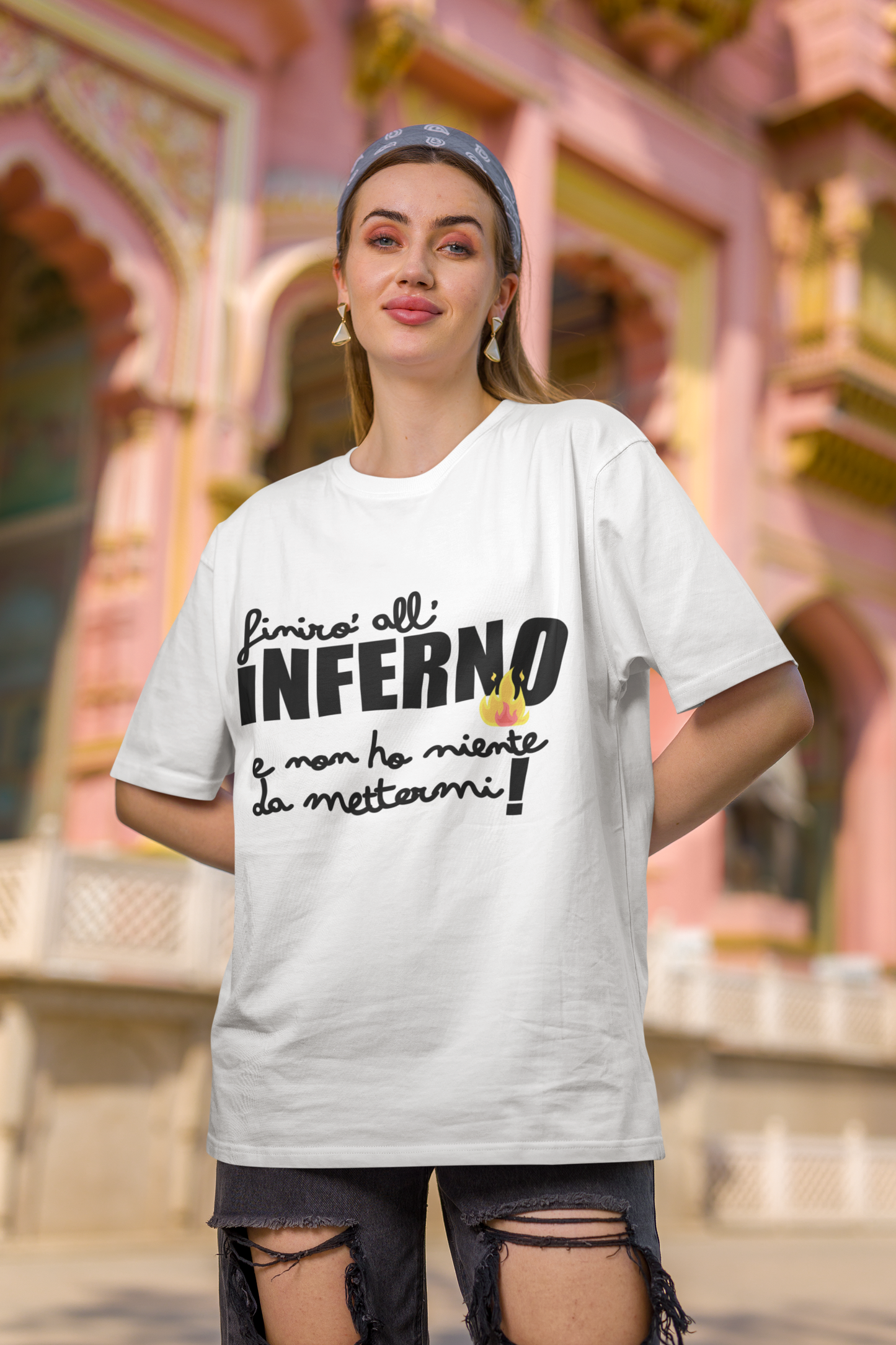 T-Shirt • Finirò all'INFERNO