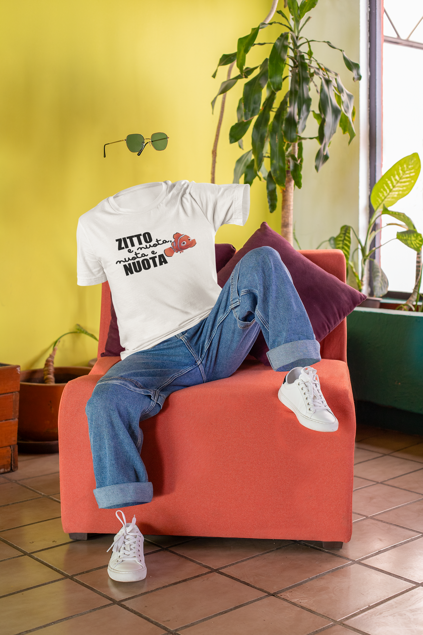 T-Shirt • ZITTO e nuota