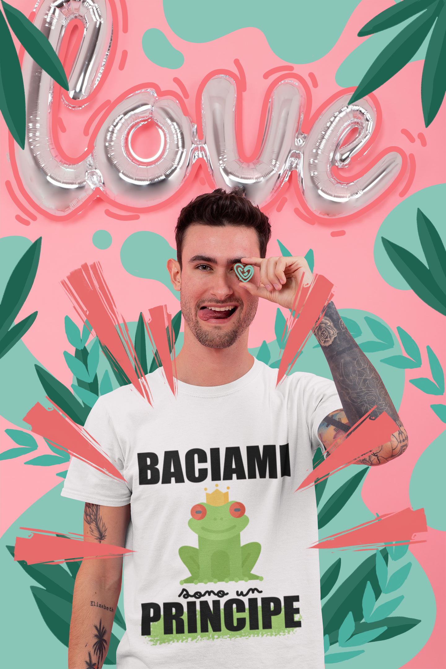 T-Shirt • BACIAMI sono un PRINCIPE