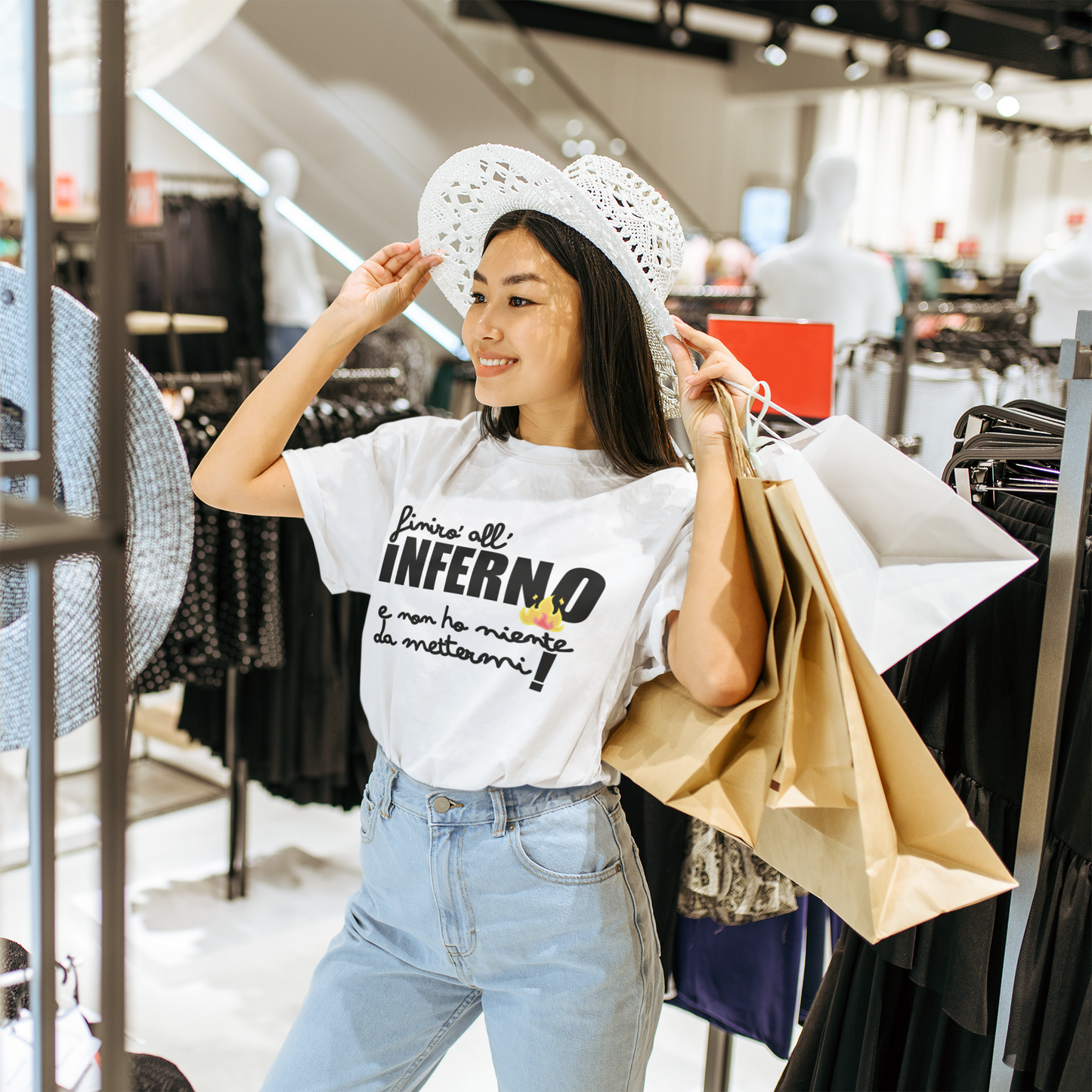 T-Shirt • Finirò all'INFERNO