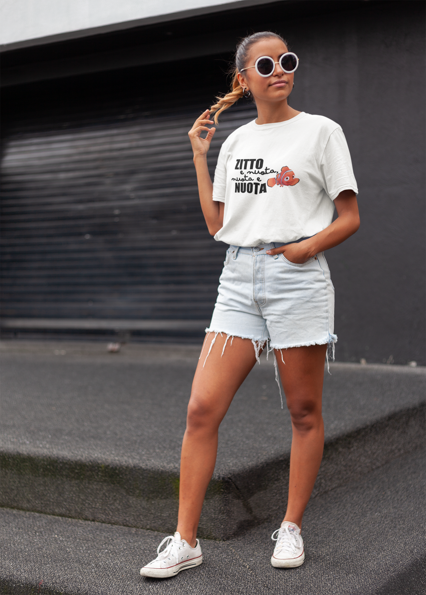 T-Shirt • ZITTO e nuota