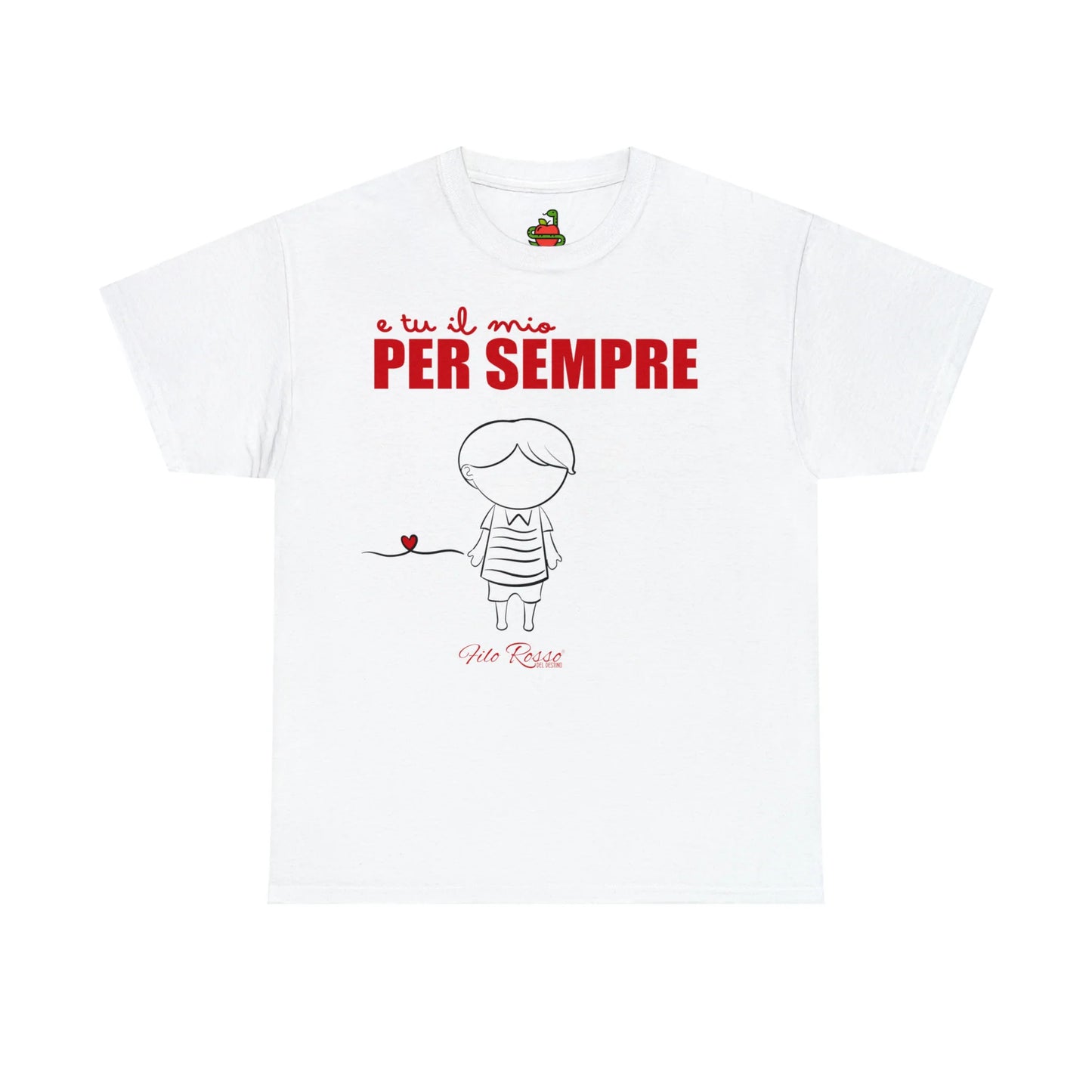 T-Shirt di COPPIA per LEI • Filo Rosso del Destino