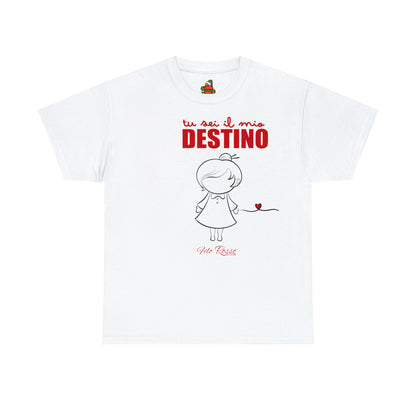 T-Shirt di COPPIA per LEI • Filo Rosso del Destino