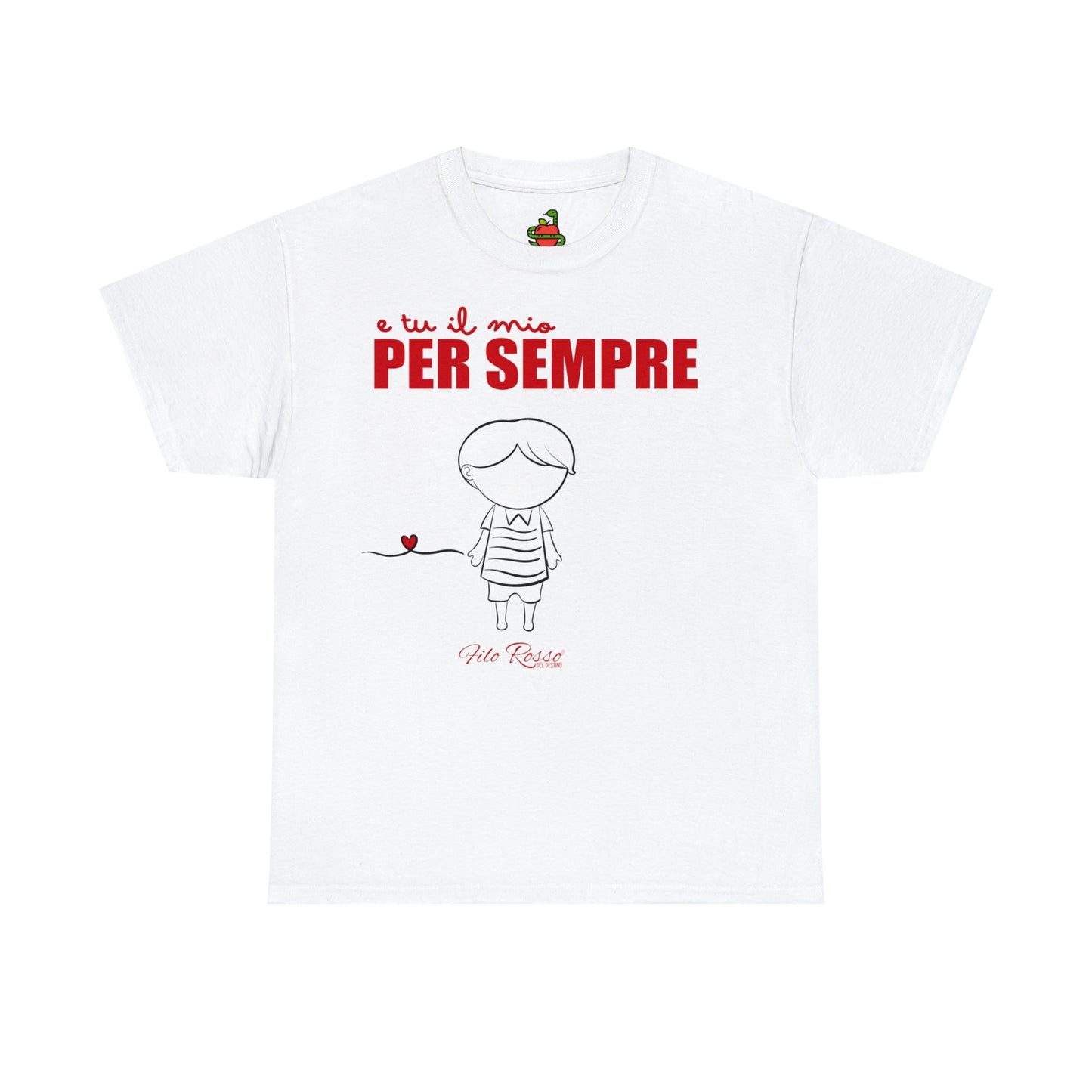 T-Shirt di COPPIA per LUI • Filo Rosso del Destino